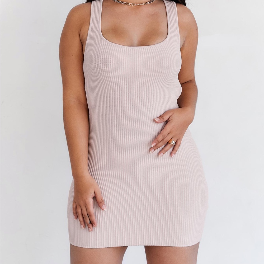 PRINCESS POLLY KNIT MINI DRESS